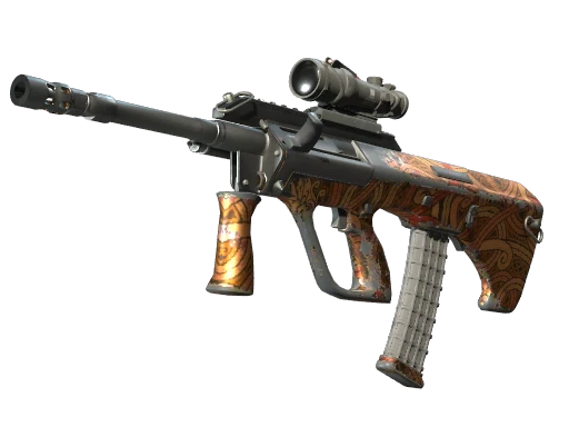 AUG | Flame Jörmungandr (Well-Worn)