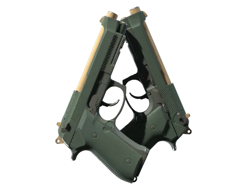 Dual Berettas | Contractor (Field-Tested)