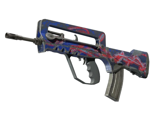 FAMAS | Afterimage (Well-Worn)