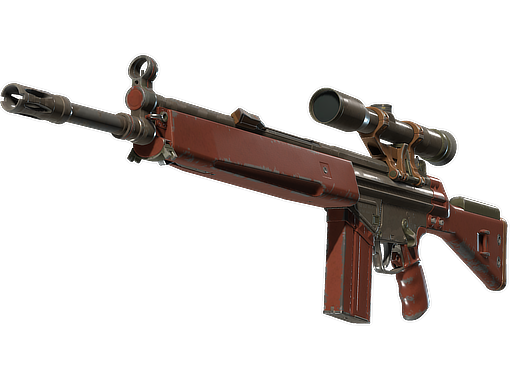 G3SG1 | Red Jasper (Well-Worn)