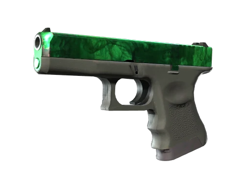 Glock-18 | Gamma Doppler Emerald (Well-Worn)