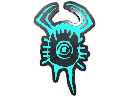 Headcrab Glyph Pin