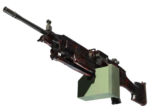 M249 | Magma (Well-Worn)