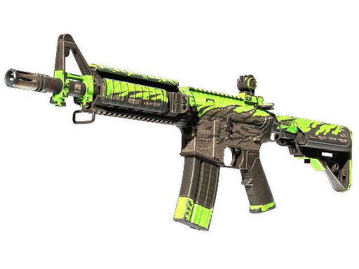 M4A4 | Full Throttle, Battle-Scarred