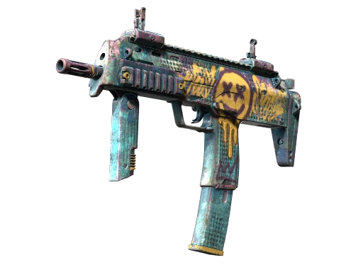 MP7 | Just Smile (Well-Worn)