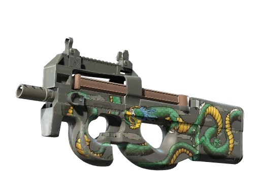 P90 | Emerald Dragon (Używany w Polu)