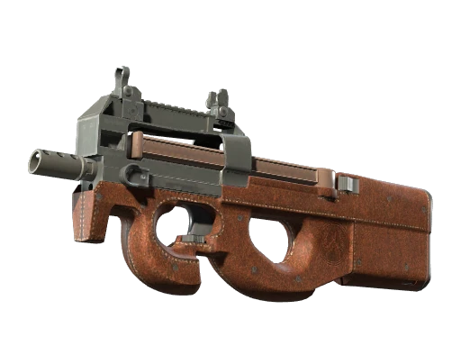 P90 | Leather (Well-Worn)