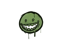 Sealed Graffiti | Mr. Teeth (Battle Green)