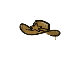 Sealed Graffiti | Sheriff (Desert Amber)