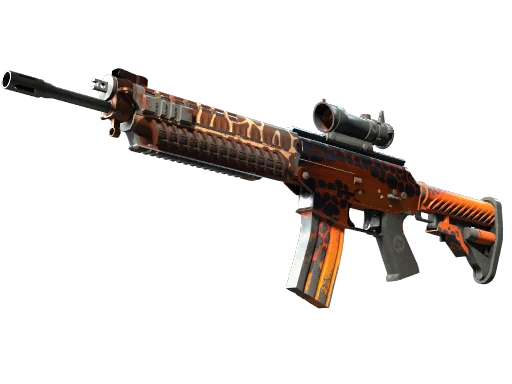SG 553 | Tiger Moth (Well-Worn)