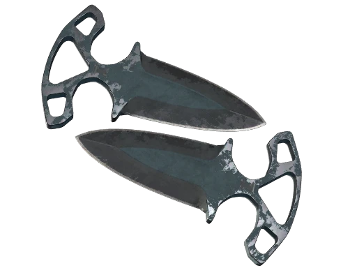 ★ Shadow Daggers | Night (Battle-Scarred)
