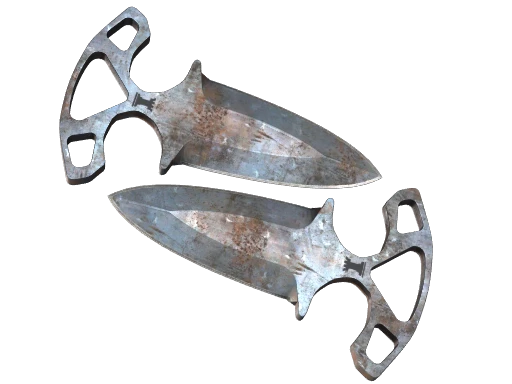 ★ Shadow Daggers | Rust Coat (Well-Worn)