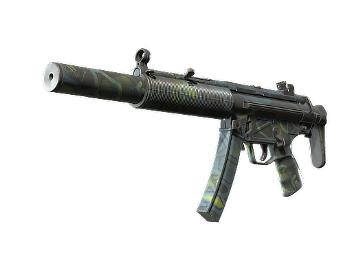 Souvenir MP5-SD | Lime Hex (Field-Tested)