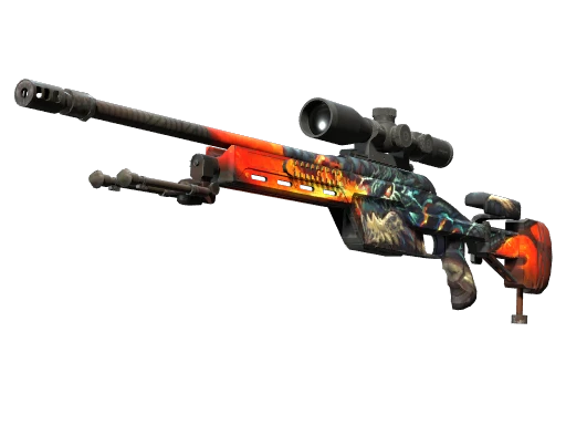 SSG 08 | Dragonfire (Factory New)