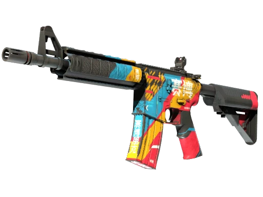 StatTrak™ M4A4 | Cyber Security (Używany w Polu)
