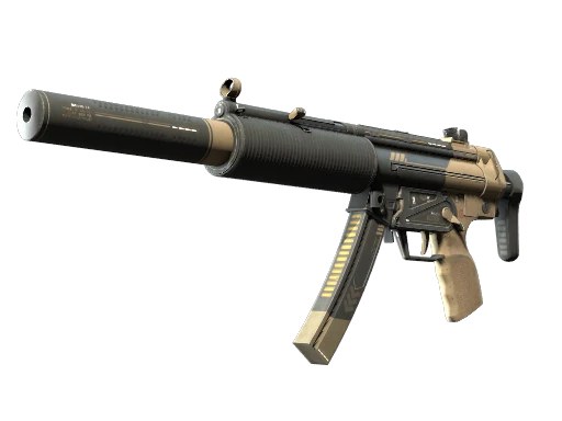 StatTrak™ MP5-SD | Desert Strike (Well-Worn)