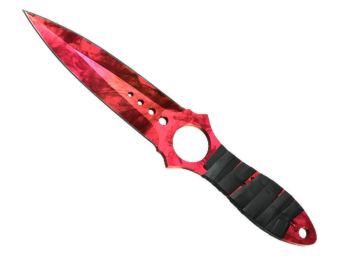 ★ StatTrak™ Skeleton Knife | Doppler Ruby (Minimal Wear)