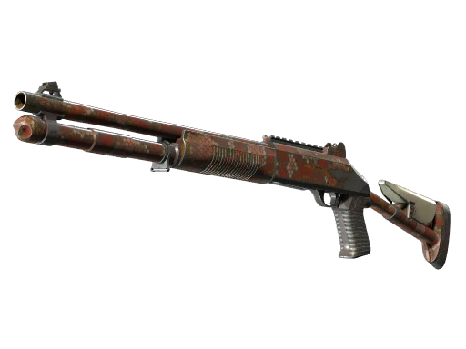 StatTrak™ XM1014 | Red Python (Well-Worn)