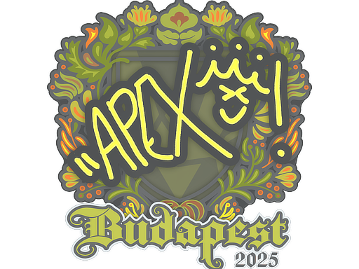 Sticker | apEX | Budapest 2025