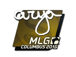 Klistermärke | arya | MLG Columbus 2016