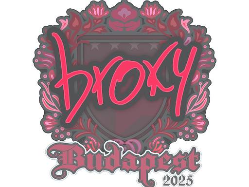 Наклейка | broky | Будапешт-2025