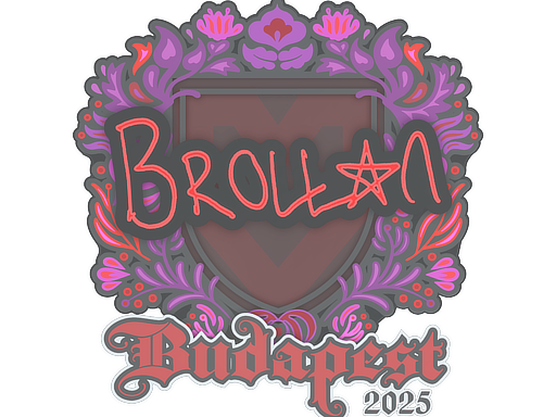 Sticker | Brollan | Budapest 2025