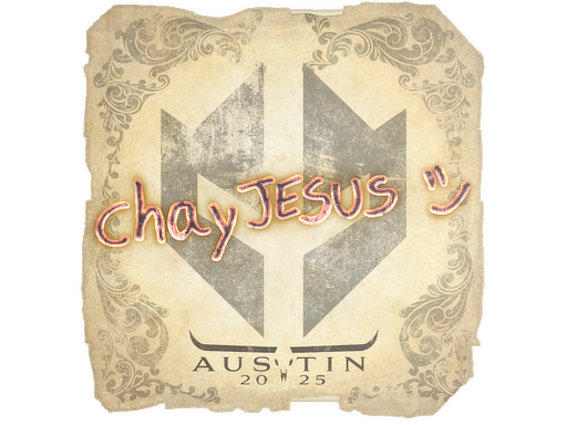 Abțibild | chayJESUS | Austin 2025