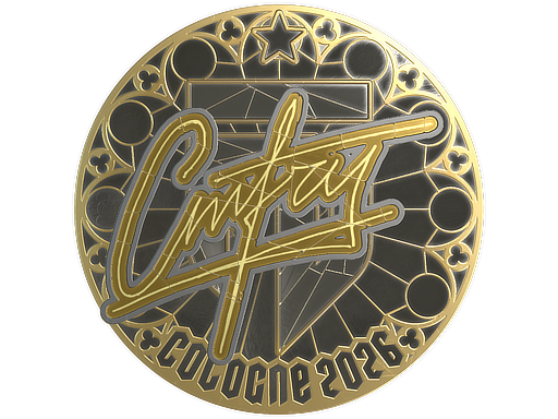 Sticker | cmtry (Gold) | Cologne 2026