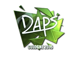 Naklejka | daps (foliowana) | Kolonia 2016