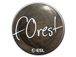 Klistermærke | f0rest | Katowice 2019