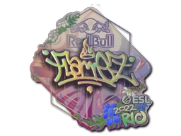Aufkleber | FlameZ (Holo) | Rio 2022