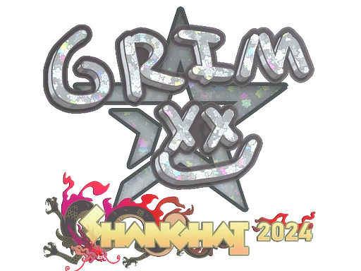 Sticker | Grim (Glitter) | Shanghai 2024