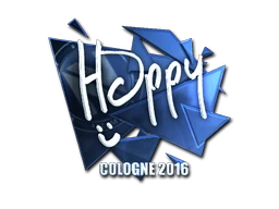 Naklejka | Happy (foliowana) | Kolonia 2016