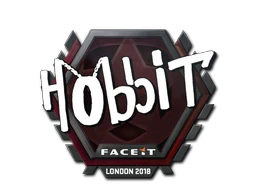 Naklejka | Hobbit | Londyn 2018