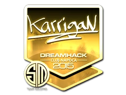 Sticker | karrigan (Gold) | Cluj-Napoca 2015