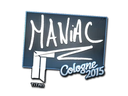Наклейка | Maniac | Кёльн-2015