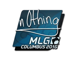Klistermærke | n0thing | MLG Columbus 2016