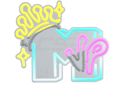 Sticker | Neon MVP (Lenticular)