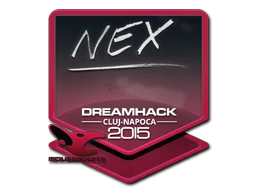 Klistermærke | nex | Cluj-Napoca 2015
