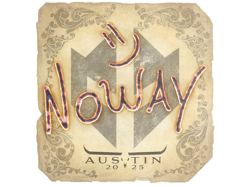 Naklejka | noway | Austin 2025