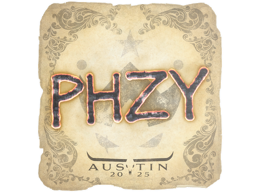 Наклейка | phzy | Austin 2025
