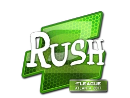 Klistermärke | RUSH | Atlanta 2017