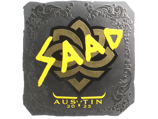 Sticker | saadzin (Foil) | Austin 2025