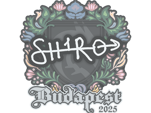 Sticker | sh1ro | Budapest 2025