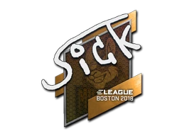 Autocolante | SicK | Boston 2018