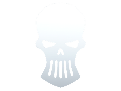 Klistermärke | Silver Skulls