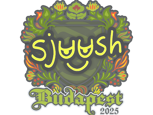 Sticker | sjuush | Budapest 2025