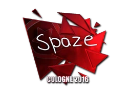 Pegatina | spaze (reflectante) | Colonia 2016