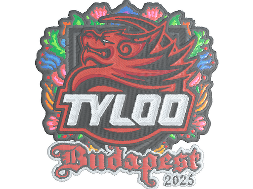 Sticker | TYLOO (Embroidered) | Budapest 2025