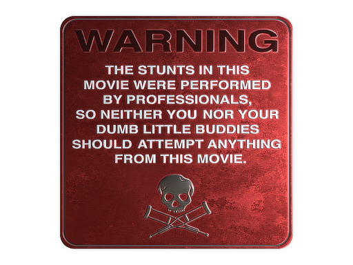 Sticker | WARNING (Foil)